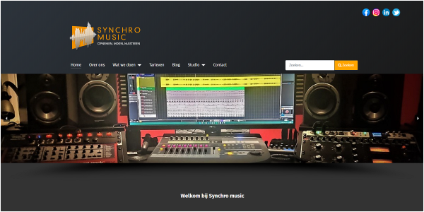 New website Synchro music